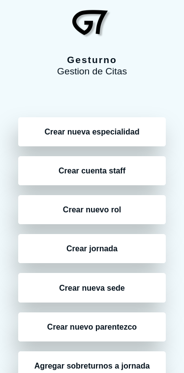 Crea las especialidades de tu negocio
